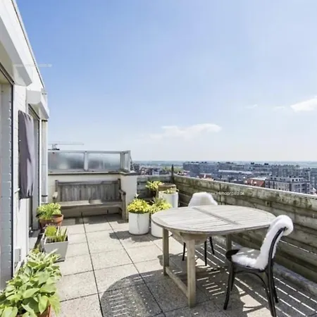 Penthouse App Met Imposant & Eindeloos Zeezicht * Middelkerke
